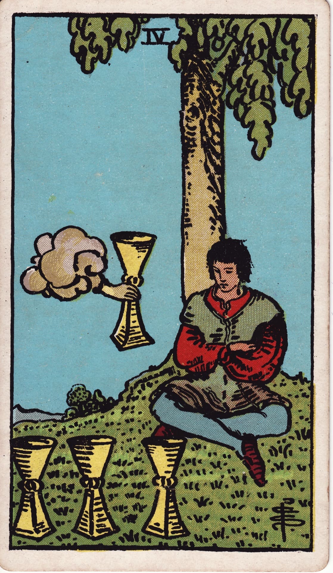 Four of Cups (컵 4)