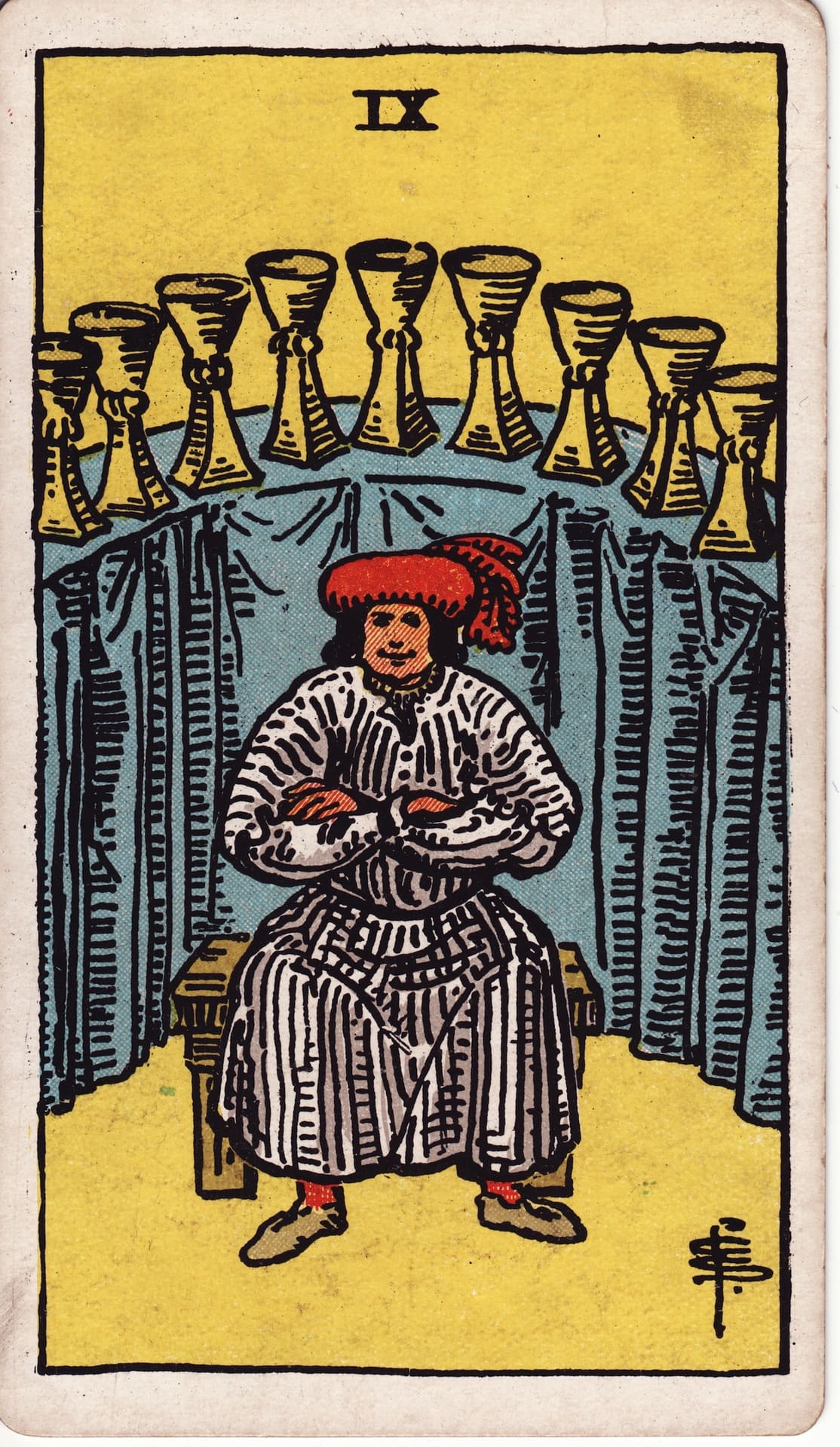 Nine of Cups (컵 9)