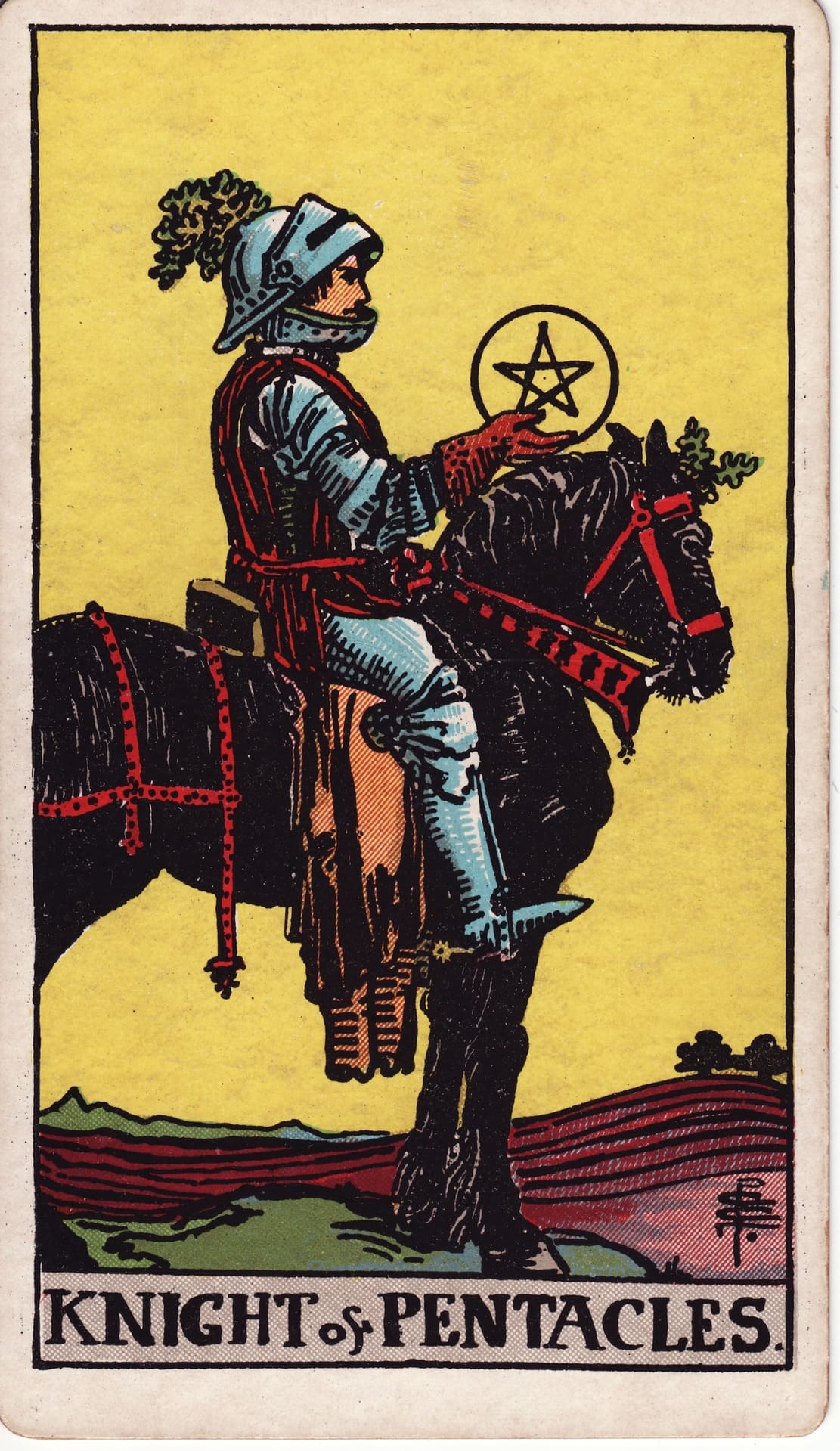 Knight of Pentacles (펜타클 나이트)